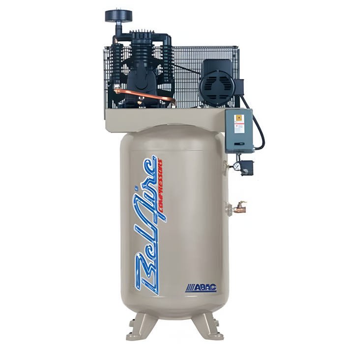 IMC (Belaire) Elite Series (338VLE) 7.5-HP 80-Gallon Two-Stage Air Compressor (208-230V 3-Phase) IMC338VLE
