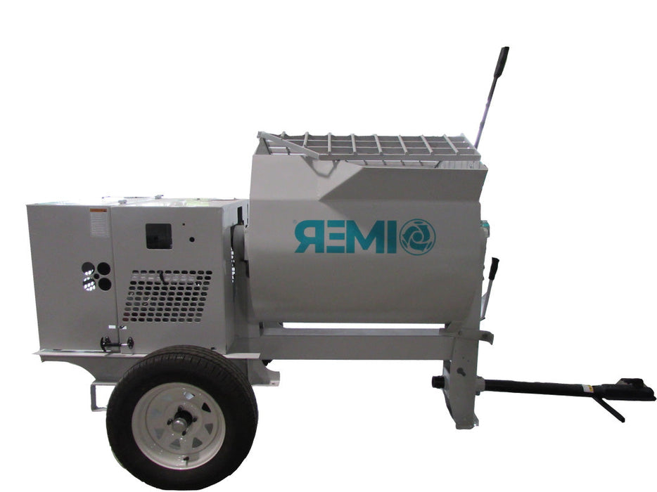 Horizontal Shaft Mortar Mixer | 12 cu ft Steel Drum | IMER HSM 12 - 1130121