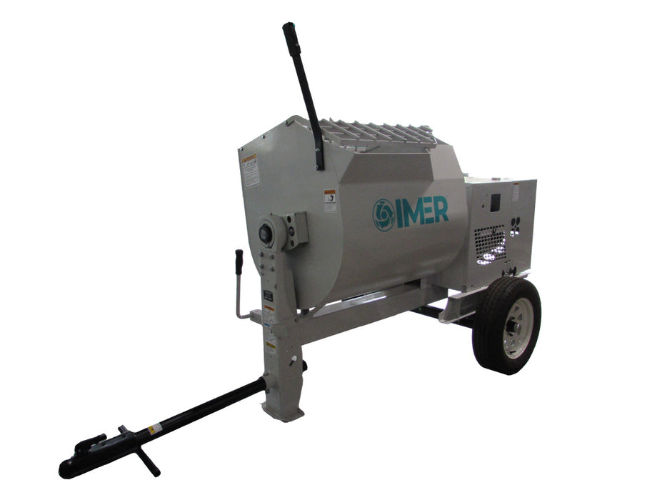 Horizontal Shaft Mortar Mixer | 12 cu ft Steel Drum | IMER HSM 12 - 1130121