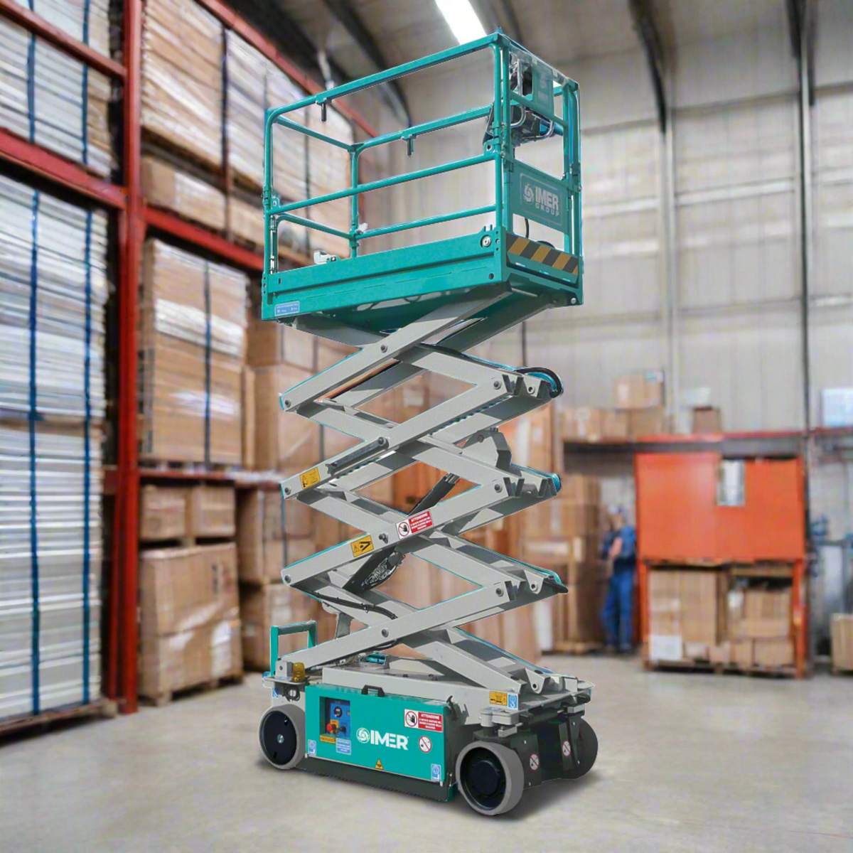 Electric Scissor Lift | 25 ft Working Height | IMER IM 3219