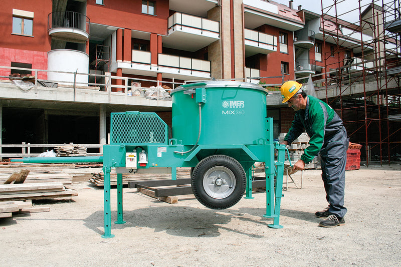 Vertical Shaft Mortar Mixer | 13 HP | IMER Mix 360 1194661