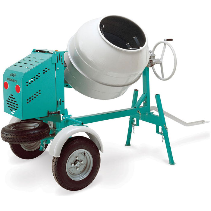 Towable 12CF Mixer without Motor | Steel Drum| IMER WORKMAN II 350 1105856