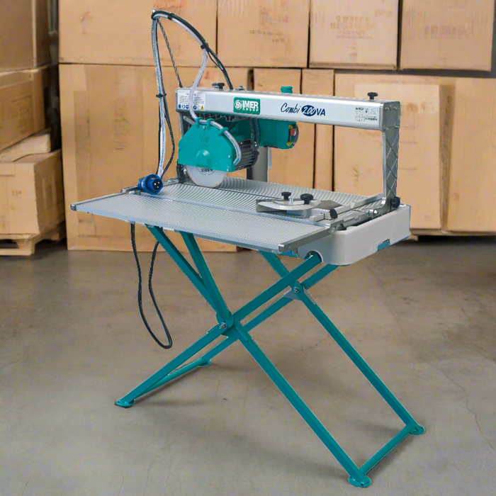 Portable Tile Saw | 8'' Blade | 1.75 HP | IMER Combicut 200 VA 1188084