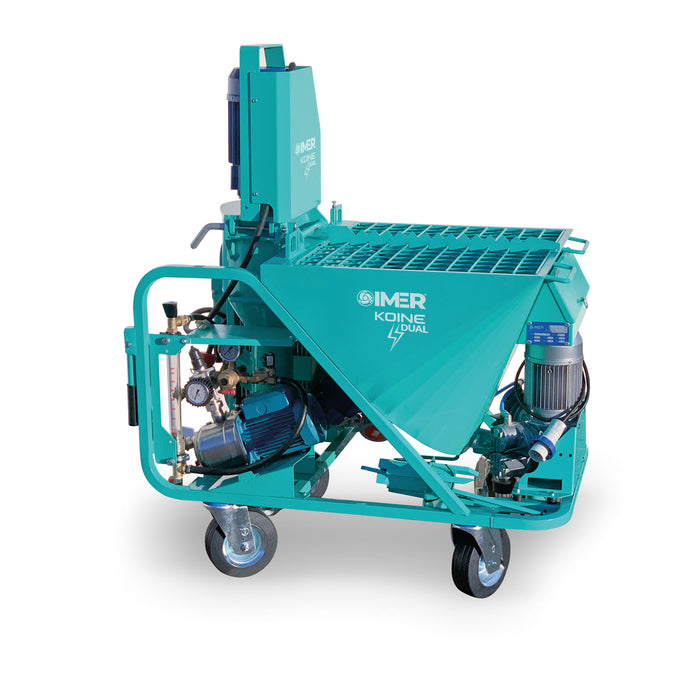 Continuous Mixer | 208V 3 Phase & 220V Single Phase | 9 HP | IMER Koine Dual 1106312