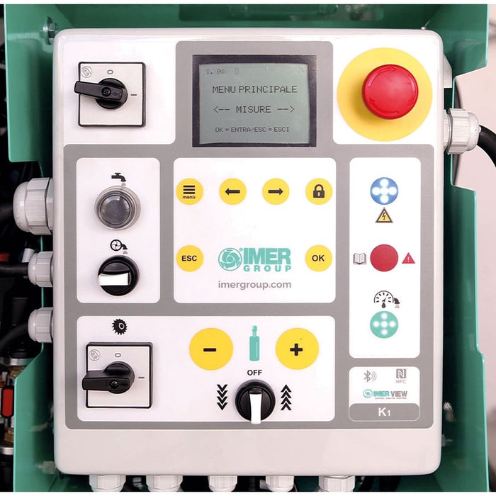 Continuous Mixer | 208V 3 Phase & 220V Single Phase | 9 HP | IMER Koine Dual 1106312