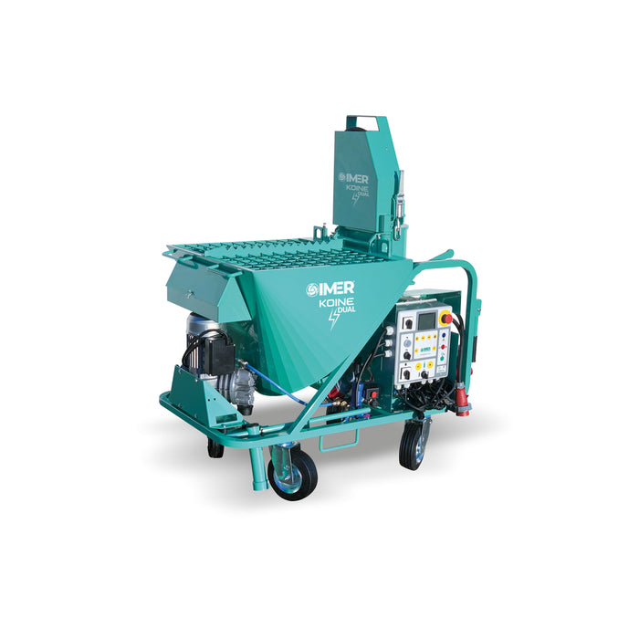 Continuous Mixer | 208V 3 Phase & 220V Single Phase | 9 HP | IMER Koine Dual 1106312