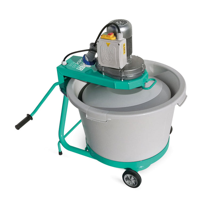 Portable Paddle Mixer |  0.75 HP | Poly Drum | IMER Mix-All 60 1193988
