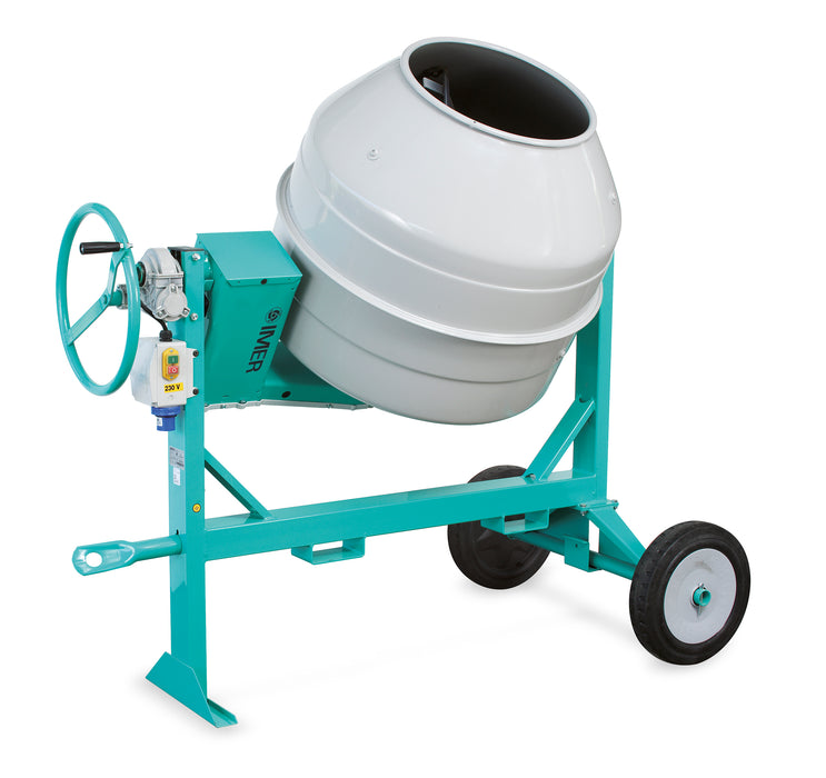 Portable Mixer | 1.9 HP | Steel Drum | IMER Multi-Mix 350 -  1105802
