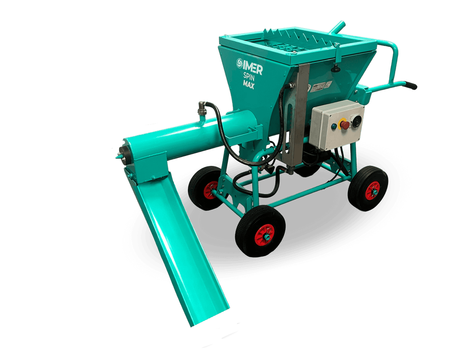 IMER Spin Max Continuous Mixer 3 Cu Yd/Hr 120V 1.75 HP for Premixed Material & Fine Mortar 1106200
