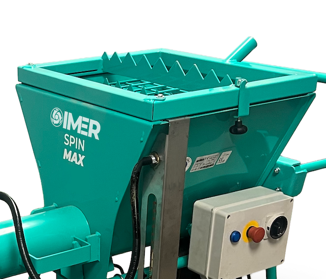 IMER Spin Max Continuous Mixer 3 Cu Yd/Hr 120V 1.75 HP for Premixed Material & Fine Mortar 1106200