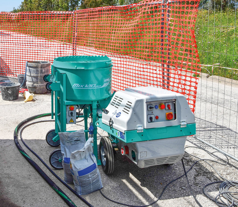 Spray & Grout Pump | Electric Pump | IMER Step-Up 120 Three Phase 1106181