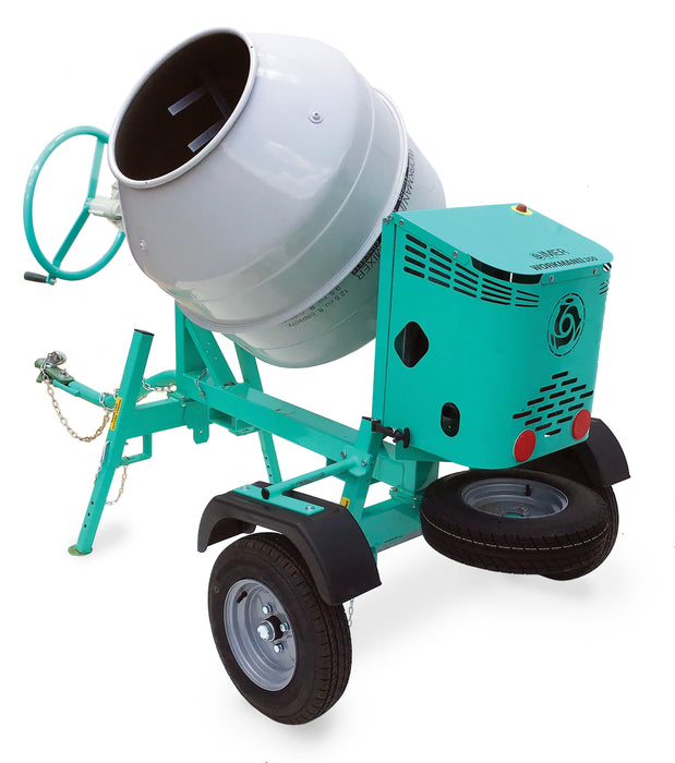 Towable Multi-Mixer | 5.5 HP | Steel Drum | IMER Workman II 350 - 1105855
