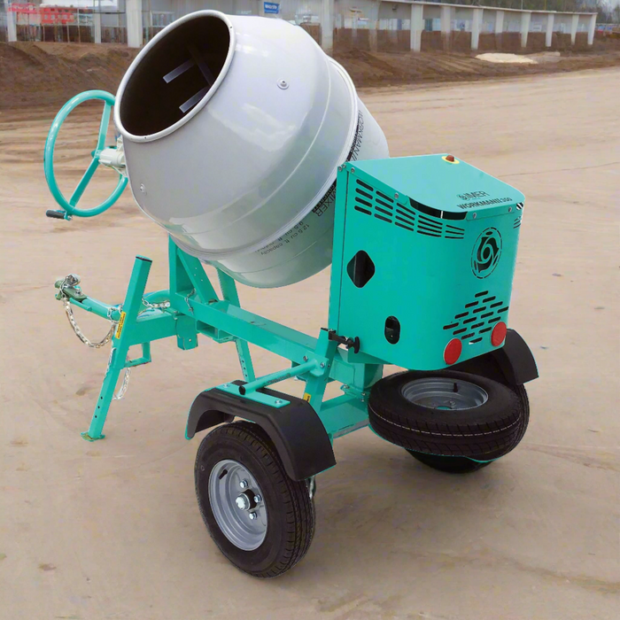 Towable Multi-Mixer |  1.5 HP | Steel Drum | IMER Workman II 250 - 1105843