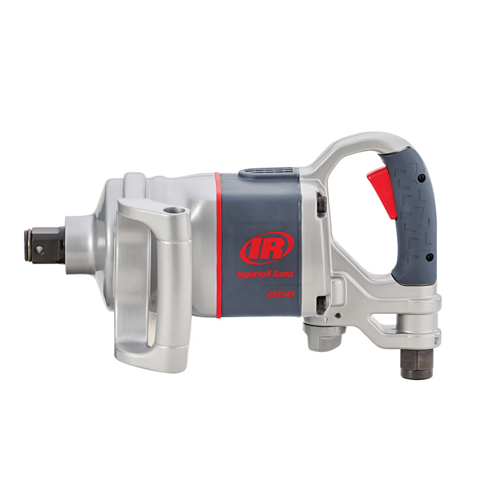 Ingersoll Rand 1'' Air Impact Wrench, 2100 ft-lb Torque, Friction Ring-Thru-hole Retainer, D-handle Inside Trigger IRT2850MAX