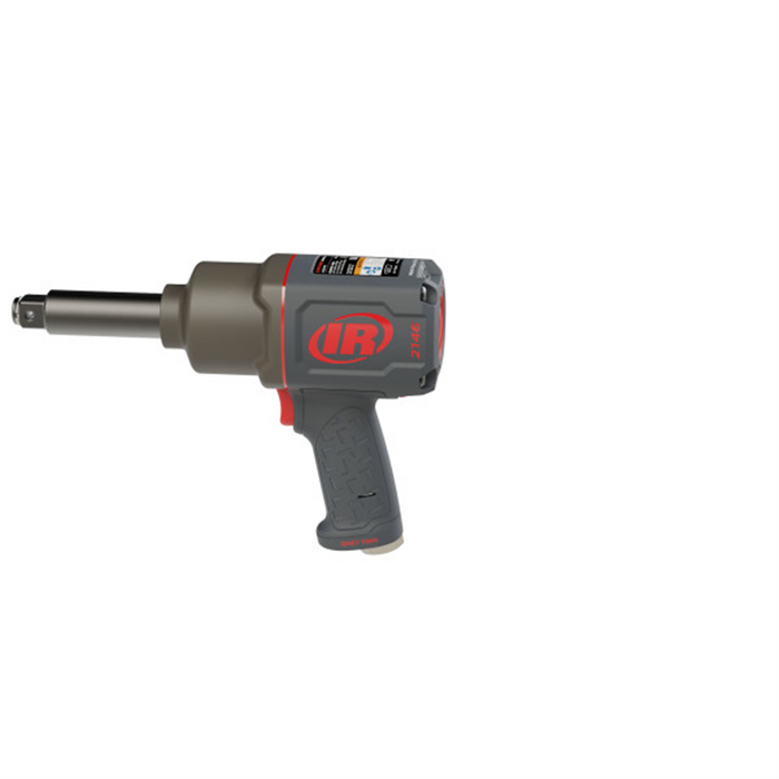 Ingersoll Rand 3/4'' Air Impact Wrench, 3'' Ext Anvil, Quiet, 2,000 ft-lb Torque, Friction Ring-Thru-hole Retainer, Pistol Grip IRT2146Q1MAX-3