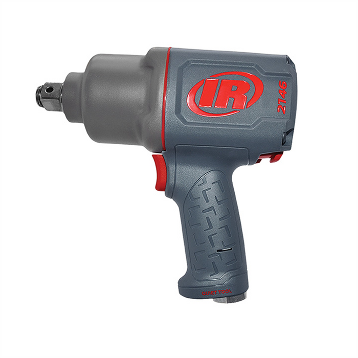 Ingersoll Rand 3/4'' Air Impact Wrench, 6'' Ext Anvil, Quiet, 2,000 ft-lb Torque, Friction Ring-Thru-hole Retainer, Pistol Grip IRT2146Q1MAX-6