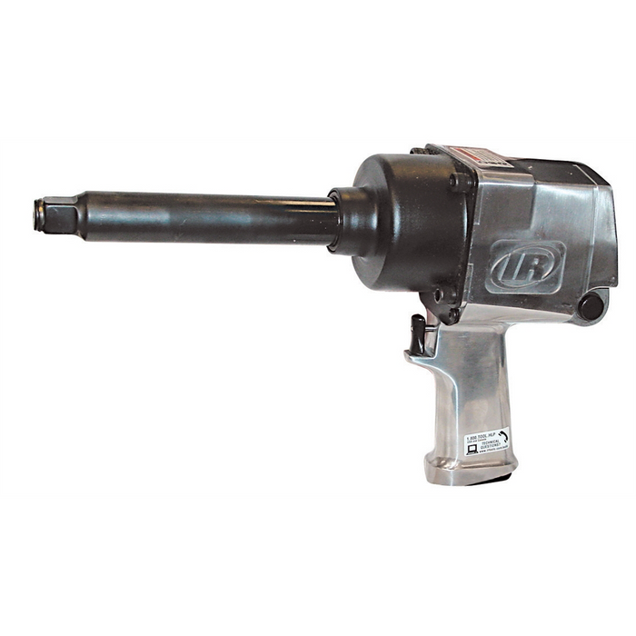 Ingersoll Rand 3/4'' Air Impact Wrench, 6'' Ext Anvil, Super Duty, 1100 ft-lb Torque, Friction Ring Retainer, Pistol Grip IRT261-6