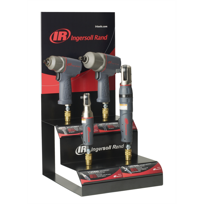 Ingersoll Rand 4-Tool Display - Ingersoll Rand MAX tools IRTJTD4MAX