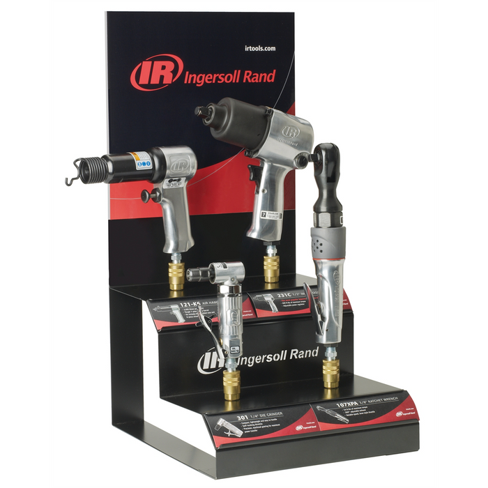Ingersoll Rand 4-Tool Display - Aluminum tools IRTJTD4STD