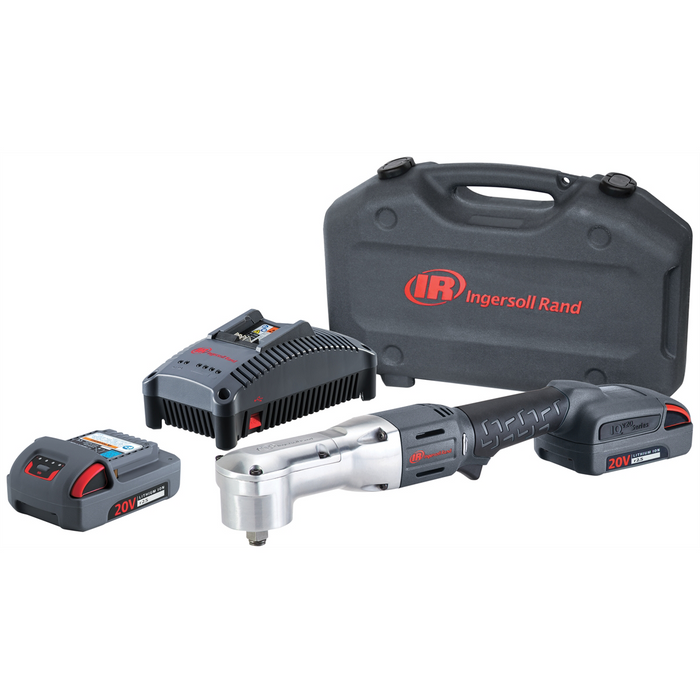 Ingersoll Rand 1/2'' 20V Cordless Right Angle Impact with Charger IRTW5350-K22