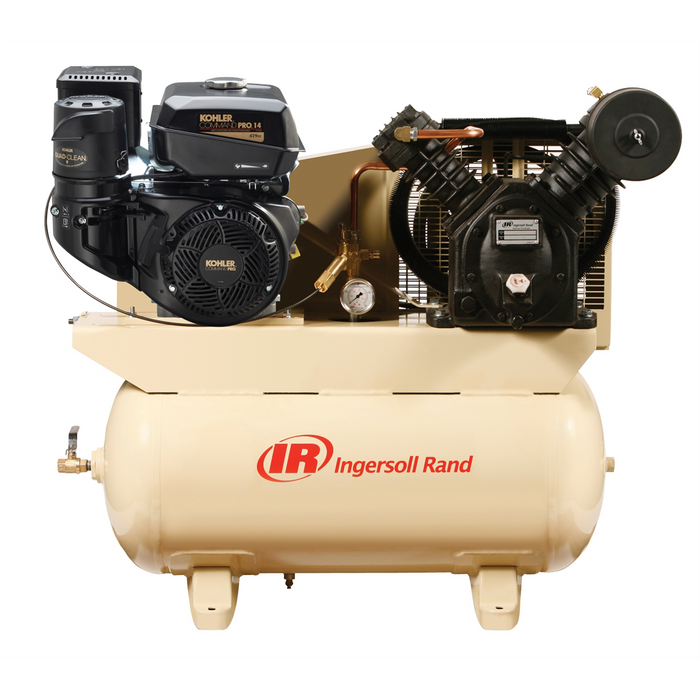 Ingersoll Rand (2475F14G) 14hp Gas Drive Air Compressor - Kohler IRT46821344