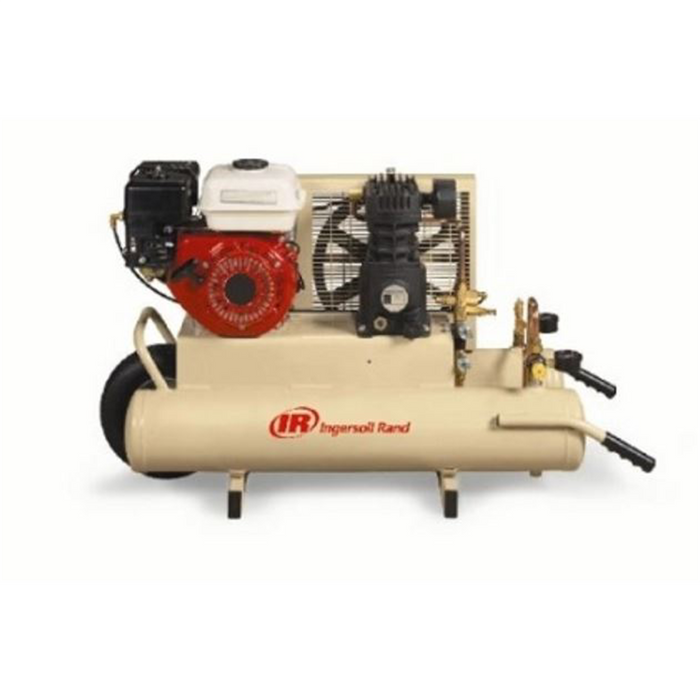 Ingersoll Rand Small Portable Gas Driven Air Compressor (Wheelbarrow) 5.5 HP IRT49813009