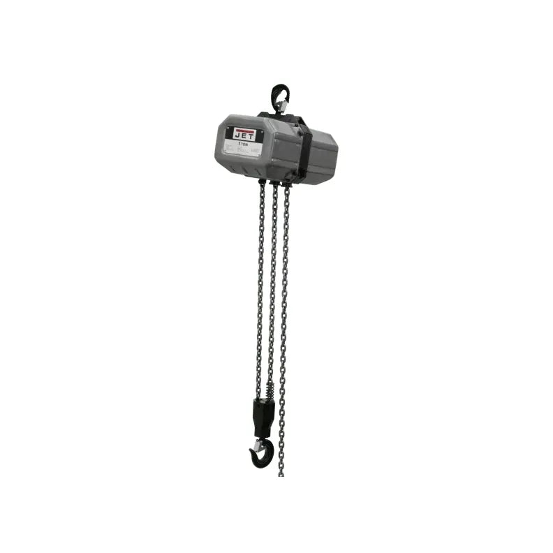 Chain Hoist | 1 Ton | Electric | 15' Lift | 3PH | JET JT9-131500 ...
