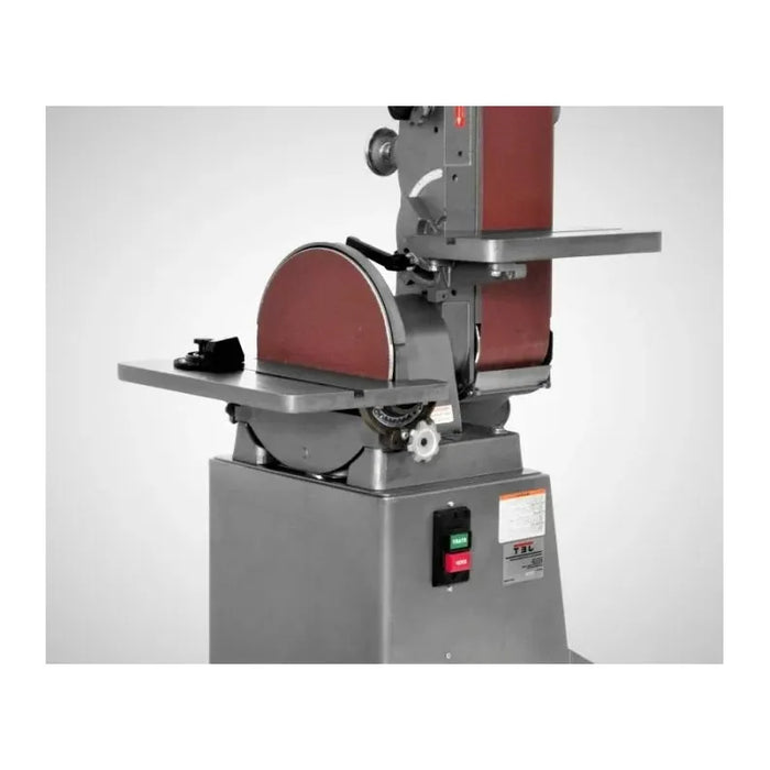 Industrial Combination Belt | 6" x 48" | 12" Disc Finishing Machine | 230V | 3Ph | JET JT9-414553