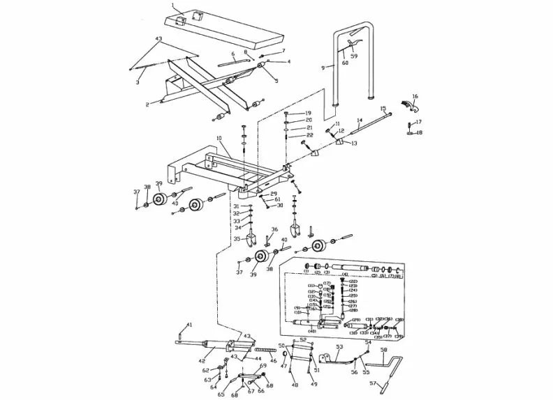 Scissor Lift Table | 1650-lb. Capacity | JET JT9-140779