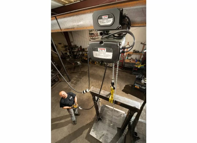 Chain Hoist | 1/2 Ton | Two Speed | Electric | 10' Lift | 3PH | JET JT9-144001