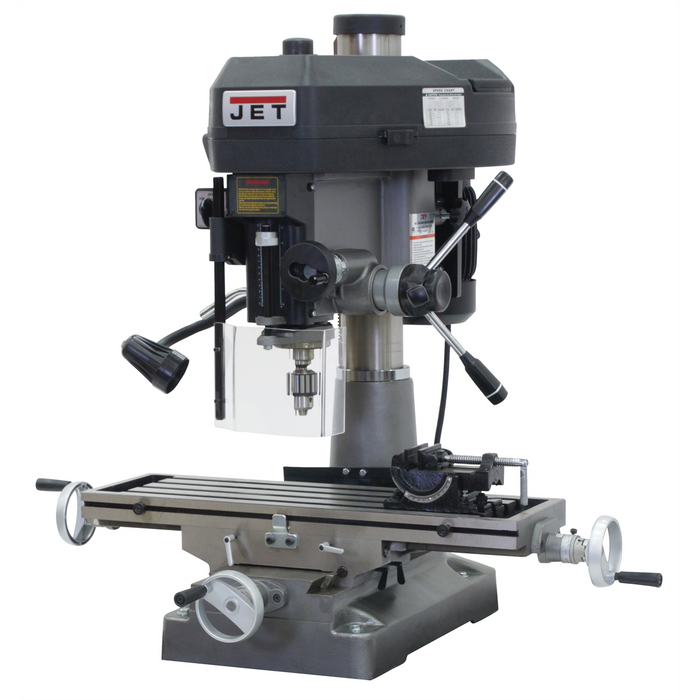 Jet Tools JMD-18, R-8 Taper Mill Drill 2HP 1PH 115/230 JET350018