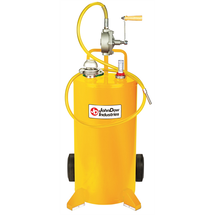 John Dow Industries 25 Gallon UL Listed Steel Diesel Caddy Tank DOWFC-25DC