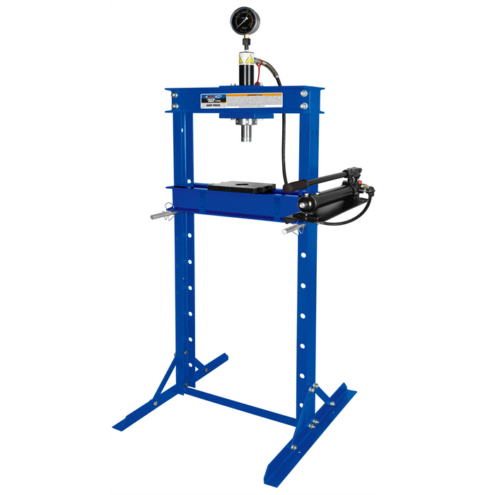 K Tool International Shop Press 12 Ton KTI63611A