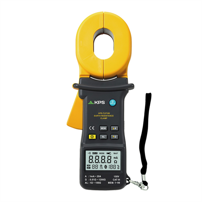 KPS by Power Probe TLP100 Earth Resistance Clamp Meter with leakage current tester KPSTLP100