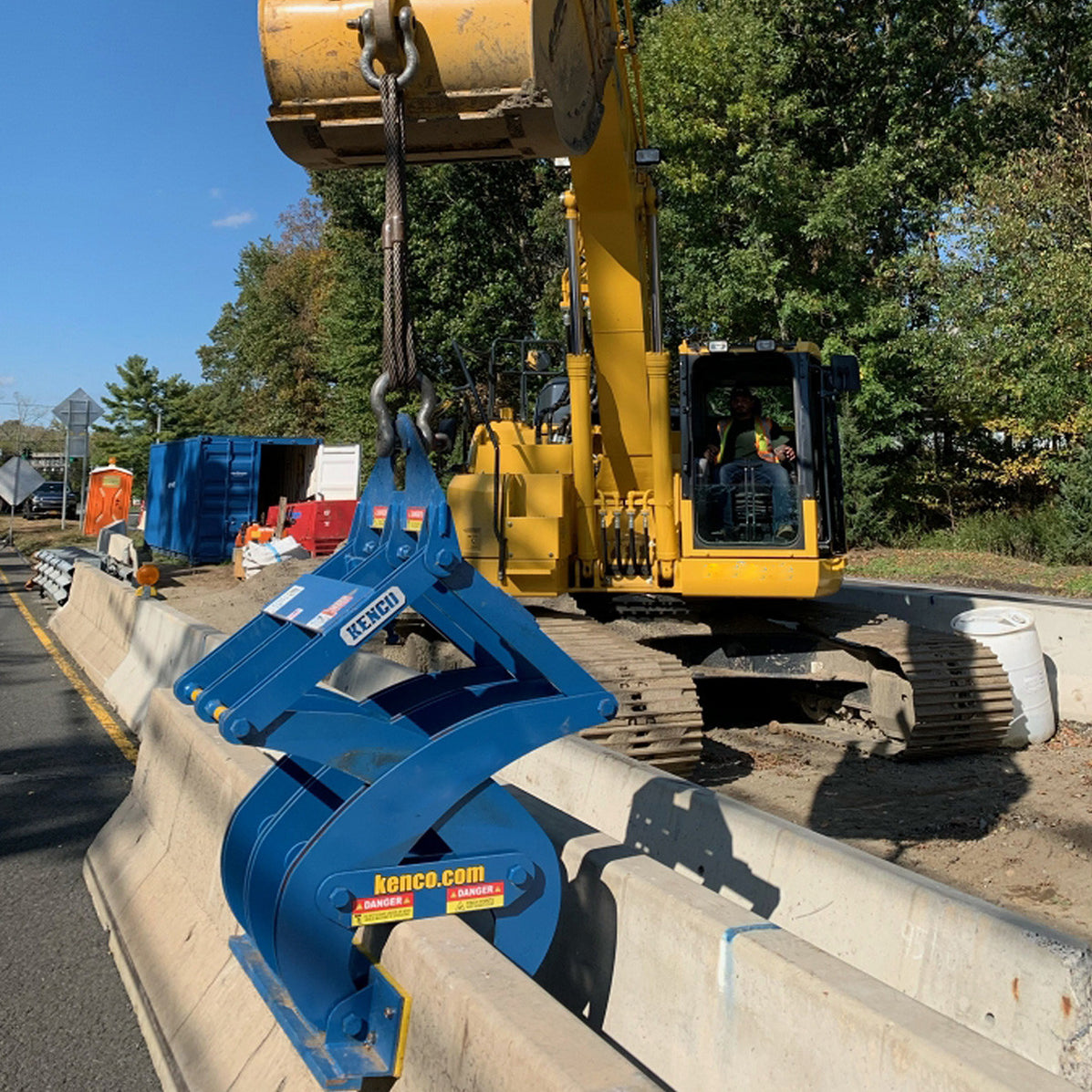 Kenco 12000 lb Concrete Barrier Lift – Adjustable Clamp | KL12000 ...