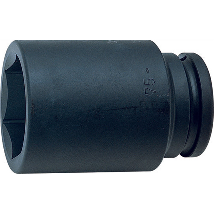 Ko-ken USA 17300M-65 1.1/2 Sq. Dr. Socket 65mm 6 point Length 145mm KKN17300M-65