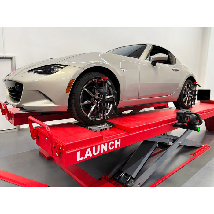 Launch Tech USA X613 Mobile Wheel Aligner with X431 Throttle V Tablet, Full Automotive Software) LAU702020112TF