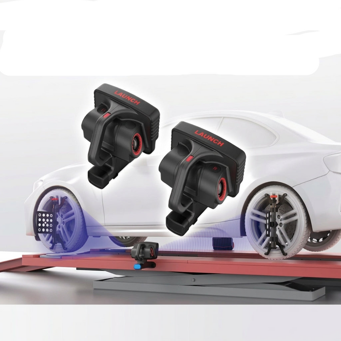 Launch Tech USA X613 Mobile Wheel Aligner with X431 Throttle V Tablet, Limited Software) LAU702020112TL