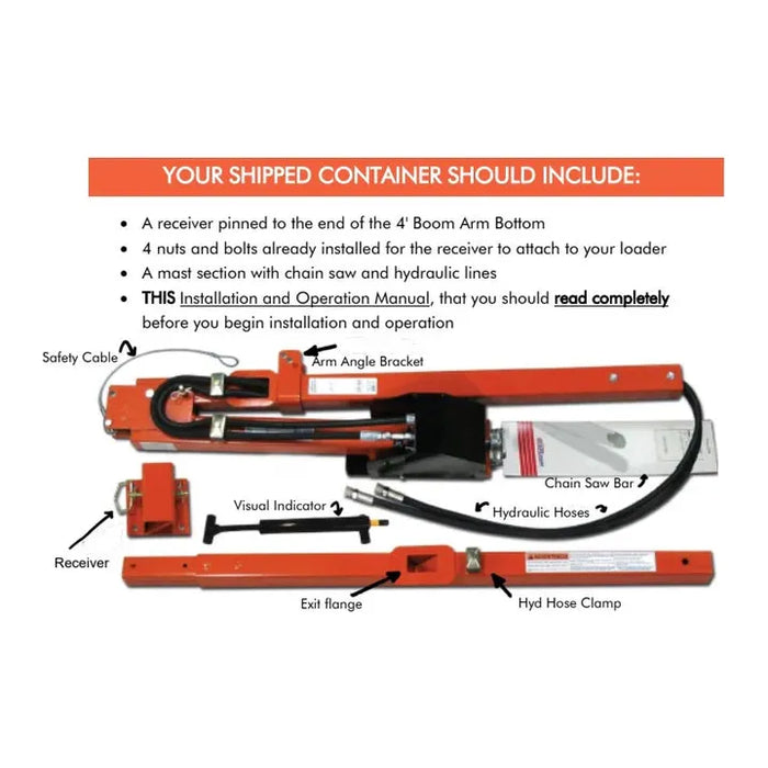 Hydraulic Chainsaw | LimbSaw LS8-FULL-9701