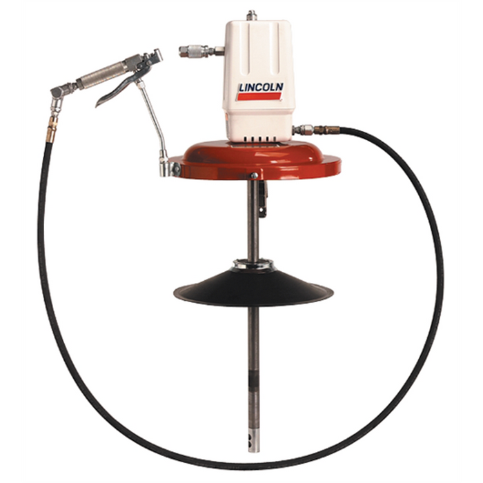 Lincoln Lubrication High Pressure 50-1 Pneumatic Air Operated 120 lb Drum Barrel Pump LIN917