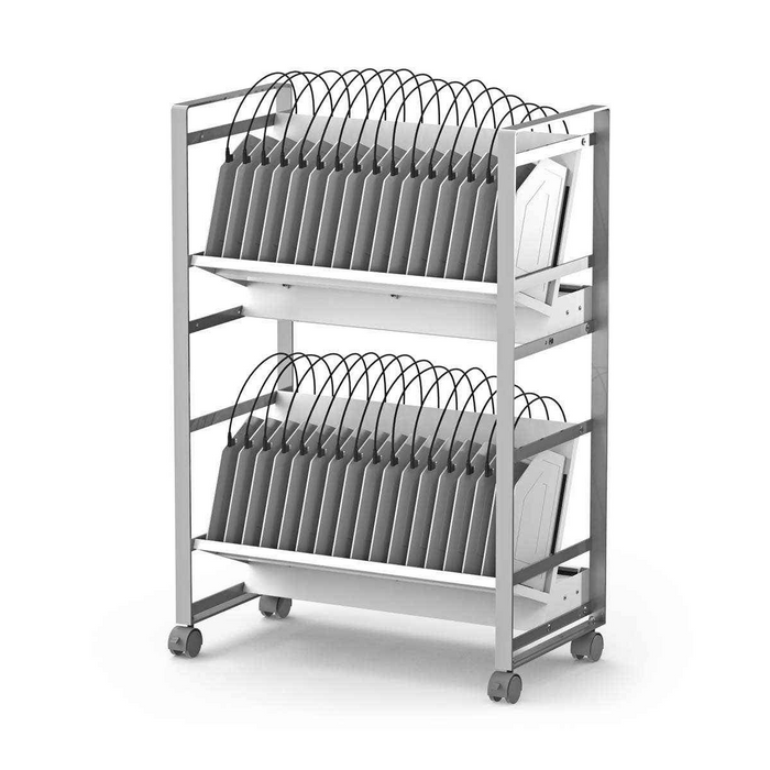Luxor USB-C Open Charging Cart 32 Device LUXCHMC006