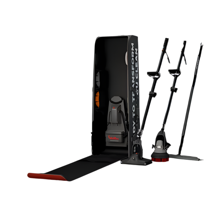 MotorScrubber M‑Case Pro Professional Cleaning Tools – Model MS3070Kit