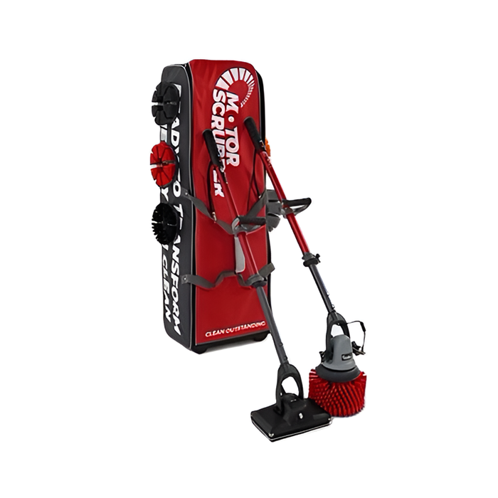 MotorScrubber M‑Case Pro Professional Cleaning Tools – Model MS3070Kit