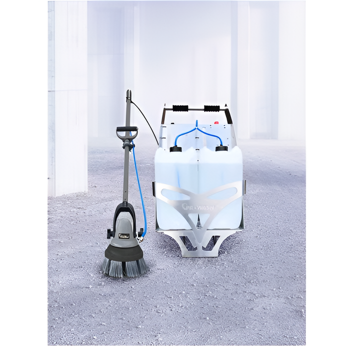 MotorScrubber ProWash Heavy‑Duty Quad‑Brush Floor Scrubber – Model MSPROWASH