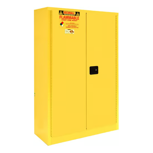 Flammable Liquid Storage Cabinet | 60 Gallon | 2 Door | Self-Latch | Securall