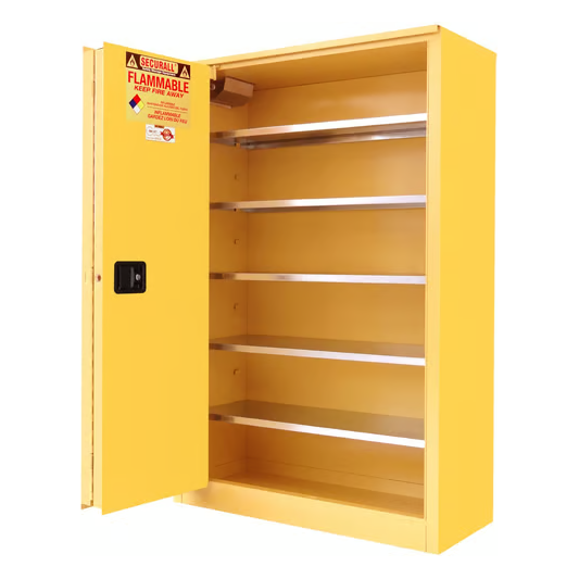 Flammable Liquid Storage Cabinet | 60 Gallon | 2 Door | Self-Latch | Securall