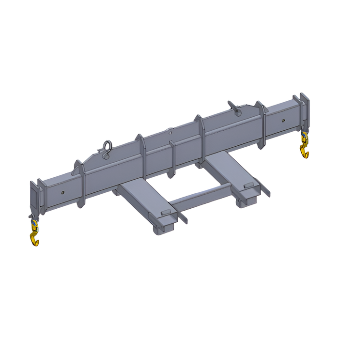 Adjustable Spreader Bar with Top Hooks || Haugen Attachments