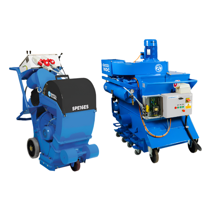 Shotblaster | 16'' | 17HP | 460V | 3 Phase | Electric | Bartell Global 836-SPE16ES-3