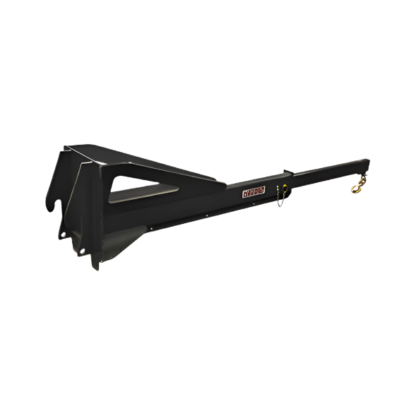 Quick Attach Adjustable Jib | 2000 lbs Cap. | Haugen Attachments