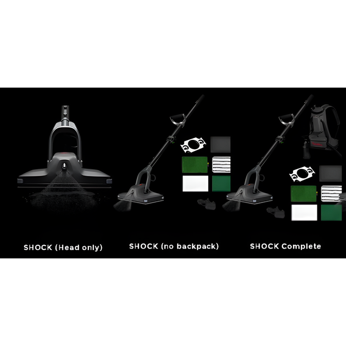 MotorScrubber Shock Starter Kit – Reusable Cleaning Pads, Compact – Model MSSHOCKCOMP-US